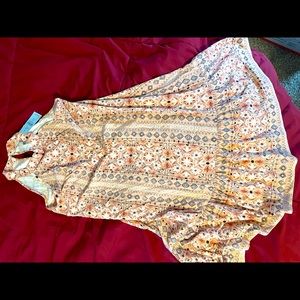 Loft floral dress size xs